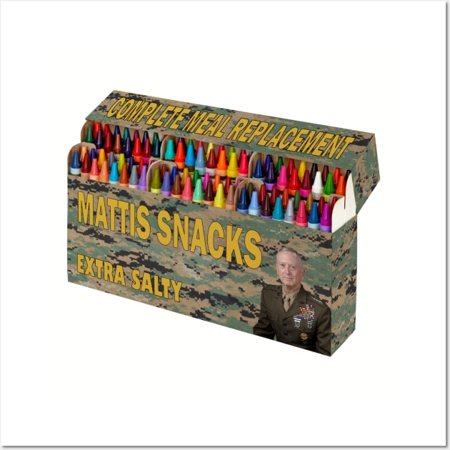 Mattis Snacks Gold Wall Art by TheManyFaced